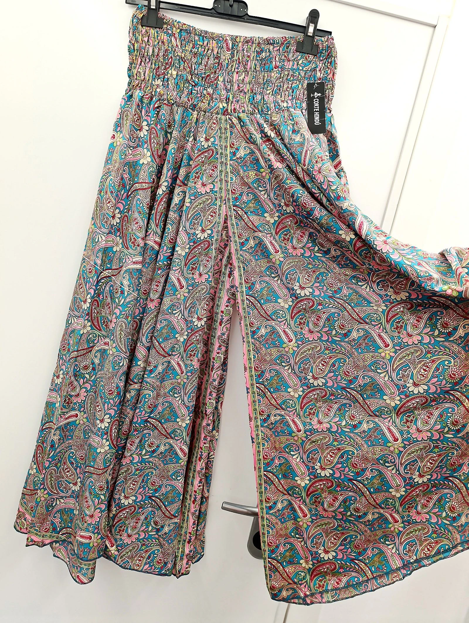 Pantalón Palazzo azul
